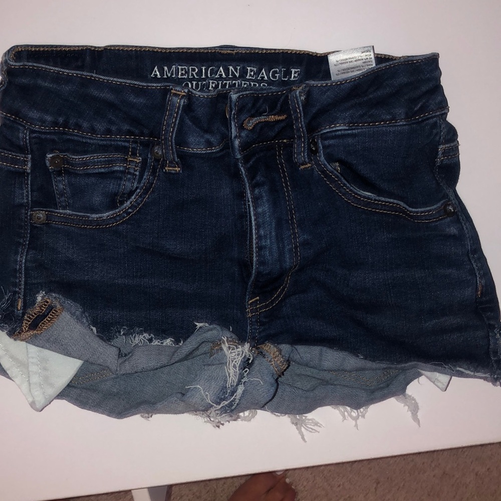 American eagle jean shorts